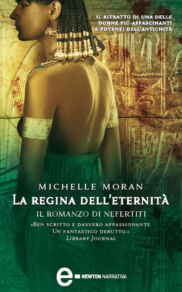 Book cover for La regina dell'eternità. Il romanzo di Nefertiti