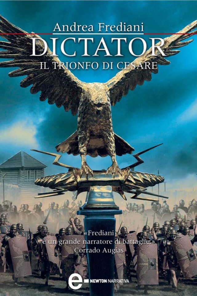 Copertina del libro per Dictator. Il trionfo di Cesare