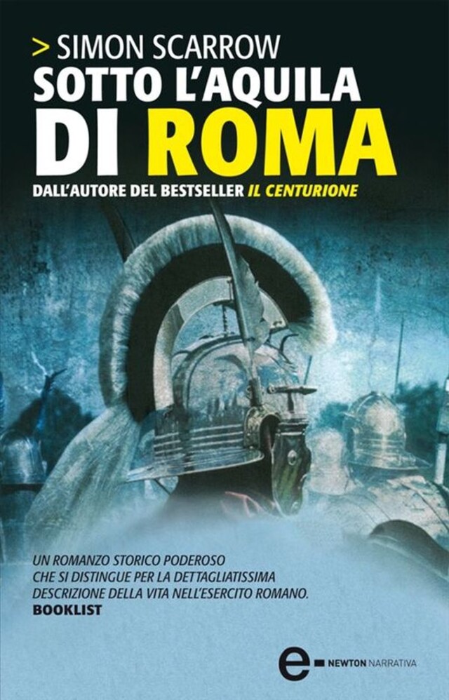 Buchcover für Sotto l’aquila di Roma