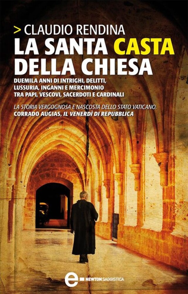 Book cover for La santa casta della Chiesa