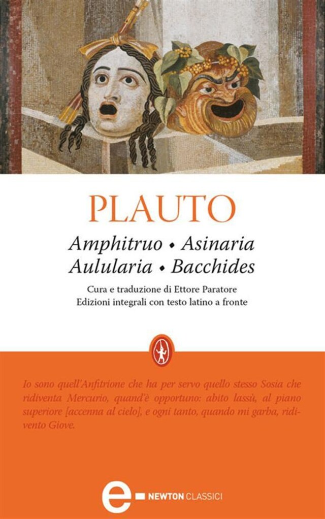 Okładka książki dla Amphitruo - Asinaria - Aulularia - Bacchides