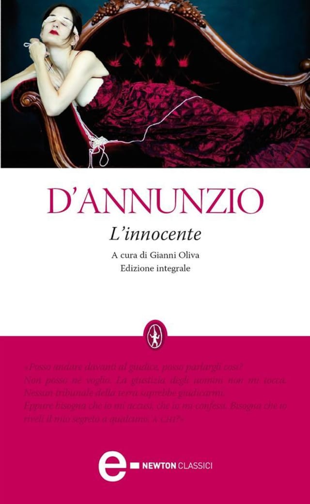 Book cover for L'innocente