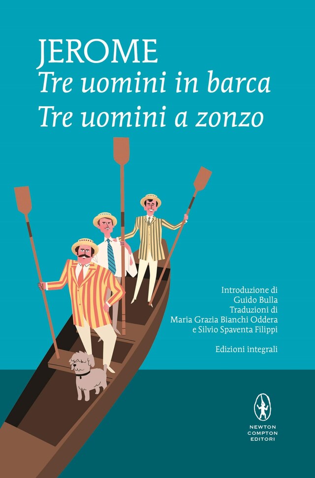 Copertina del libro per Tre uomini in barca - Tre uomini a zonzo