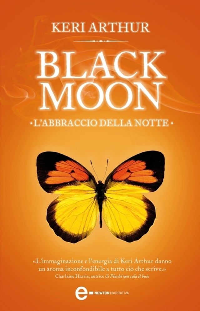 Buchcover für Black Moon. L'abbraccio della notte