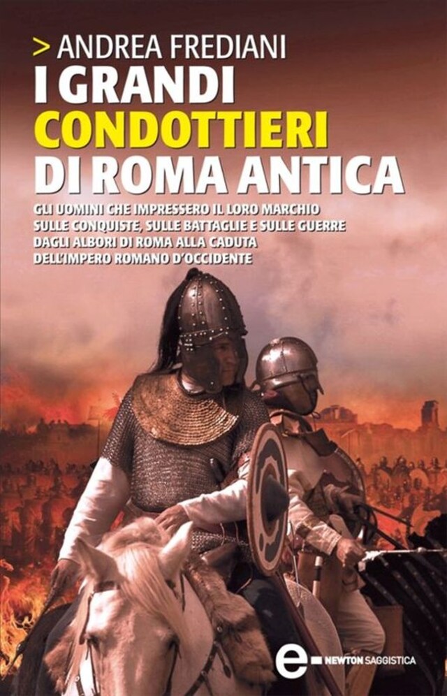 Copertina del libro per I grandi condottieri di Roma antica