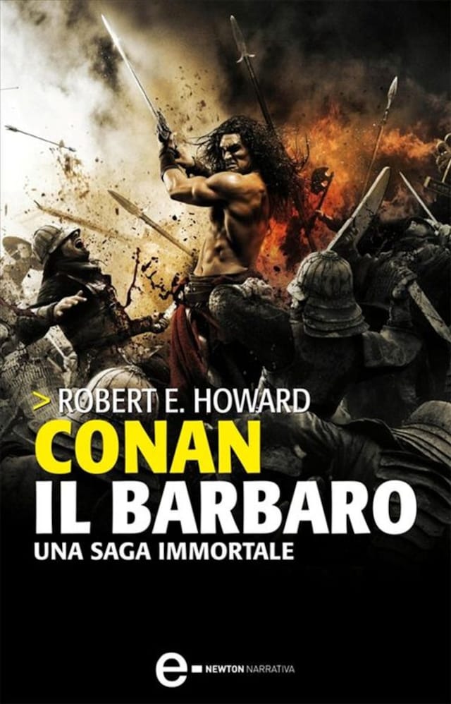 Copertina del libro per Conan il barbaro