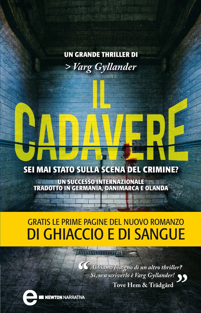Buchcover für Il cadavere