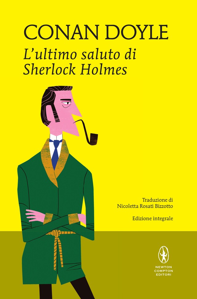 Book cover for L'ultimo saluto di Sherlock Holmes