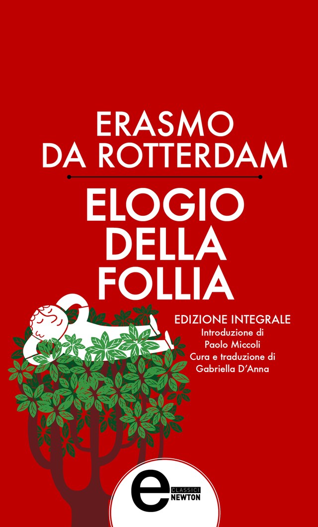 Couverture de livre pour Elogio della follia