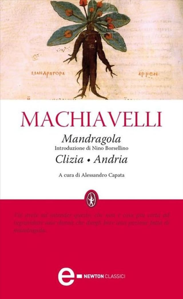 Boekomslag van Mandragola - Clizia - Andria