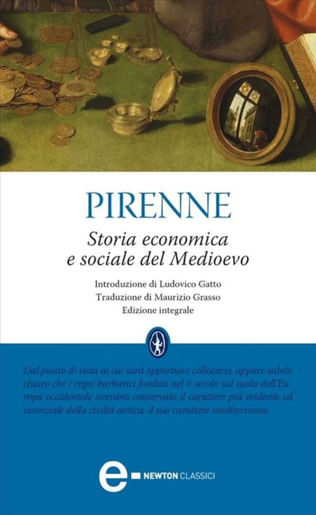 Boekomslag van Storia economica e sociale del Medioevo