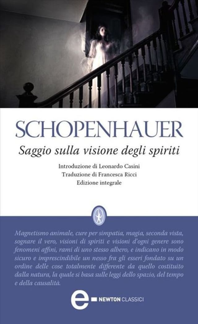 Book cover for Saggio sulla visione degli spiriti