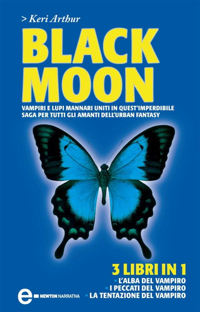 Buchcover für Black Moon. L'alba del vampiro - I peccati del vampiro - La tentazione del vampiro