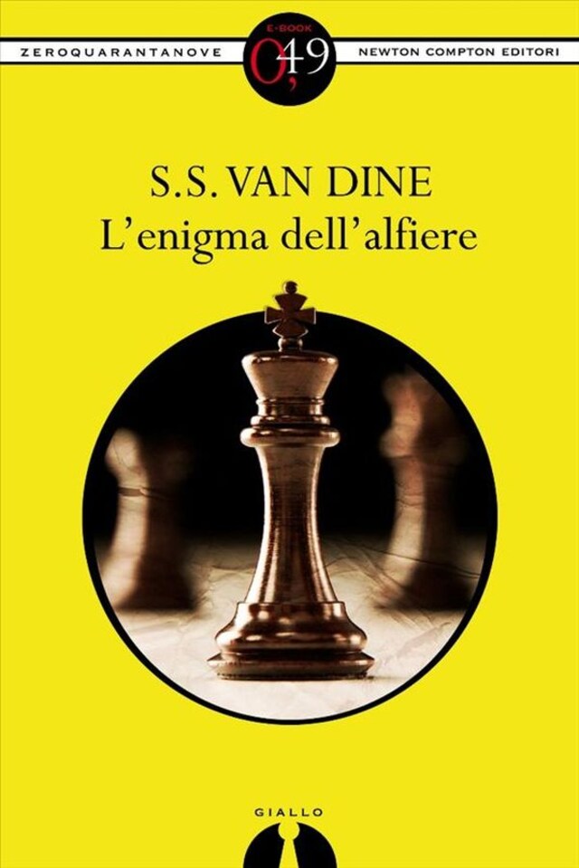 Book cover for L'enigma dell'alfiere