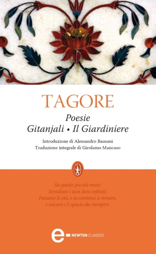 Book cover for Poesie. Gitanjali – Il Giardiniere