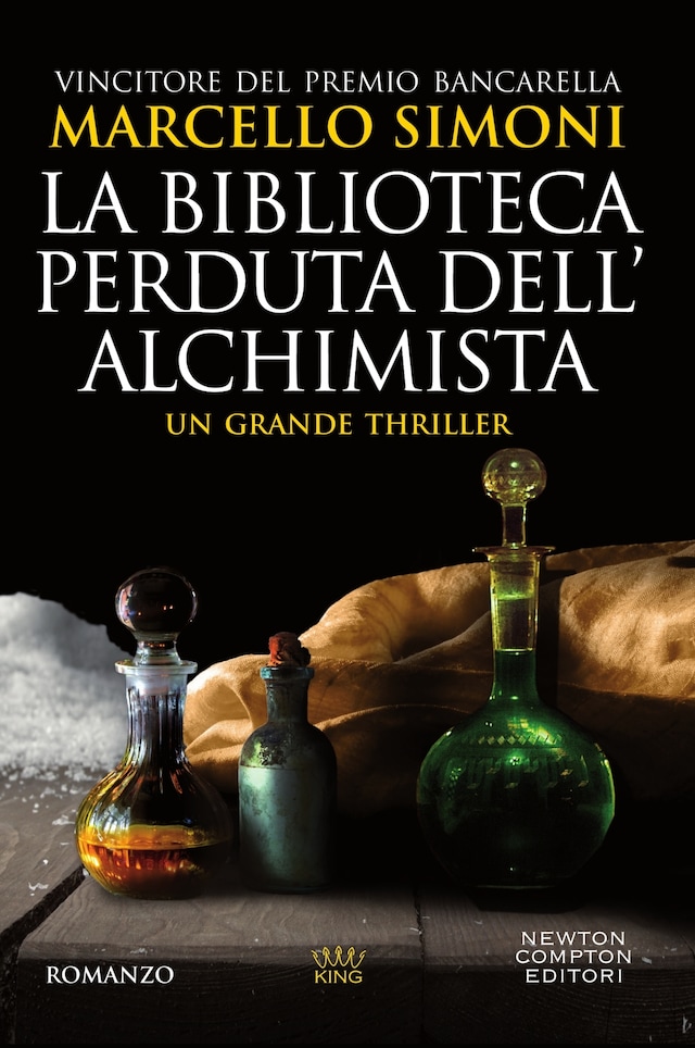 Book cover for La biblioteca perduta dell'alchimista