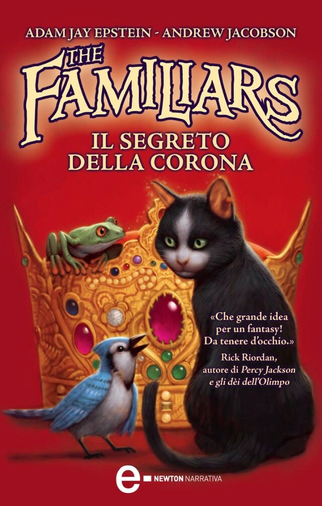 Okładka książki dla The Familiars. Il segreto della Corona