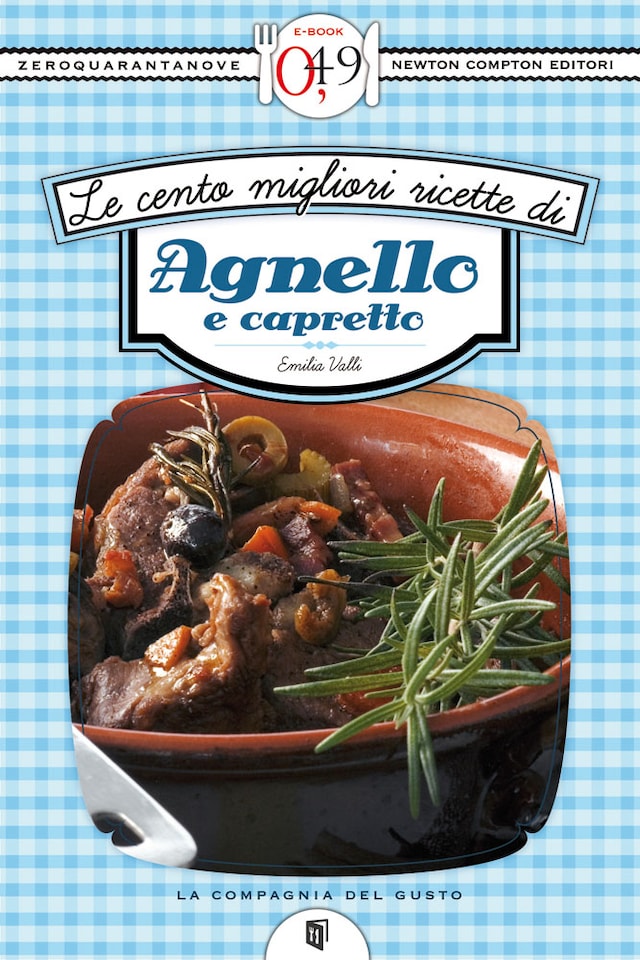 Buchcover für Le cento migliori ricette di agnello e capretto