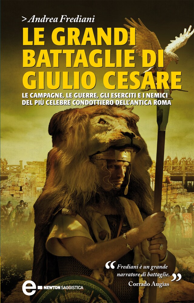 Copertina del libro per Le grandi battaglie di Giulio Cesare