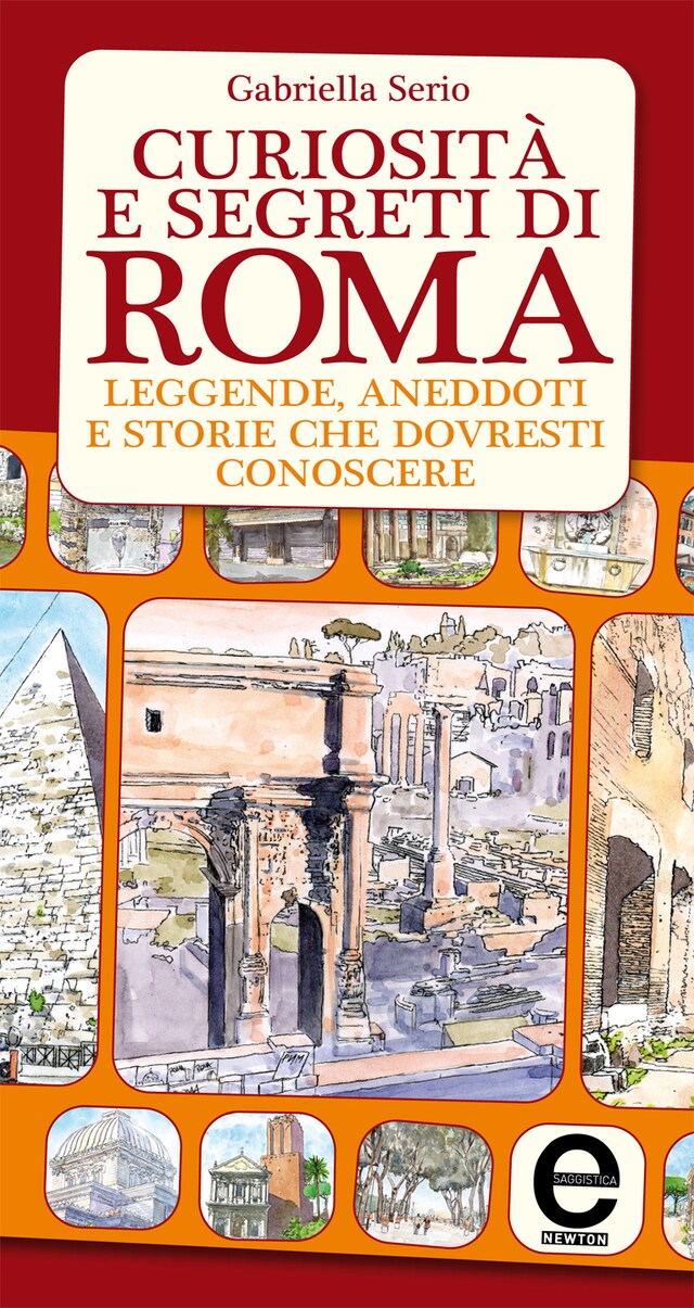 Book cover for Curiosità e segreti di Roma