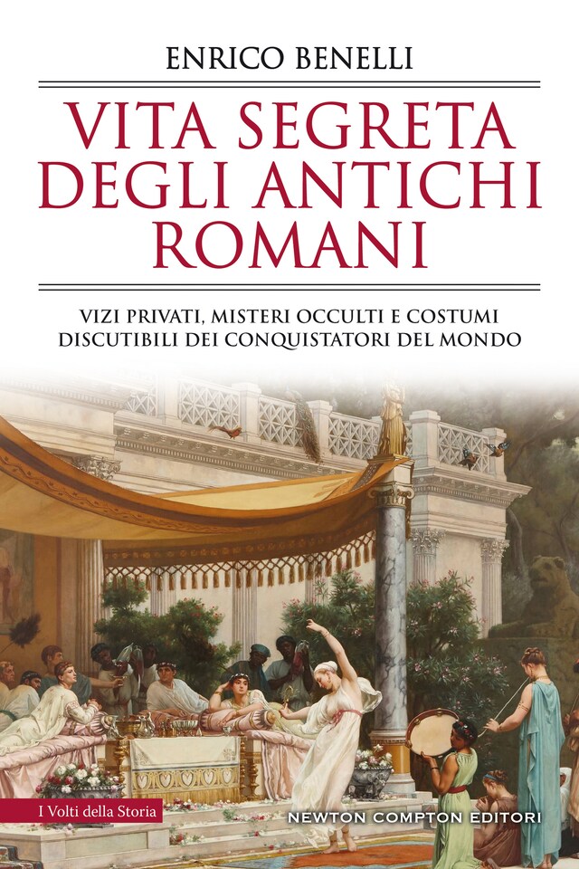 Book cover for Vita segreta degli antichi romani