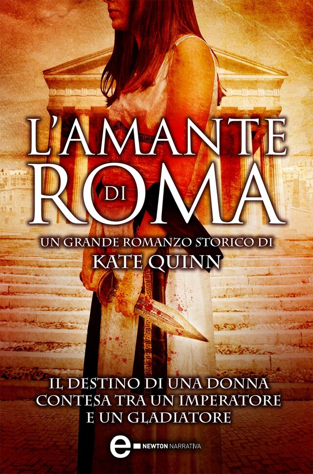 Book cover for L'amante di Roma