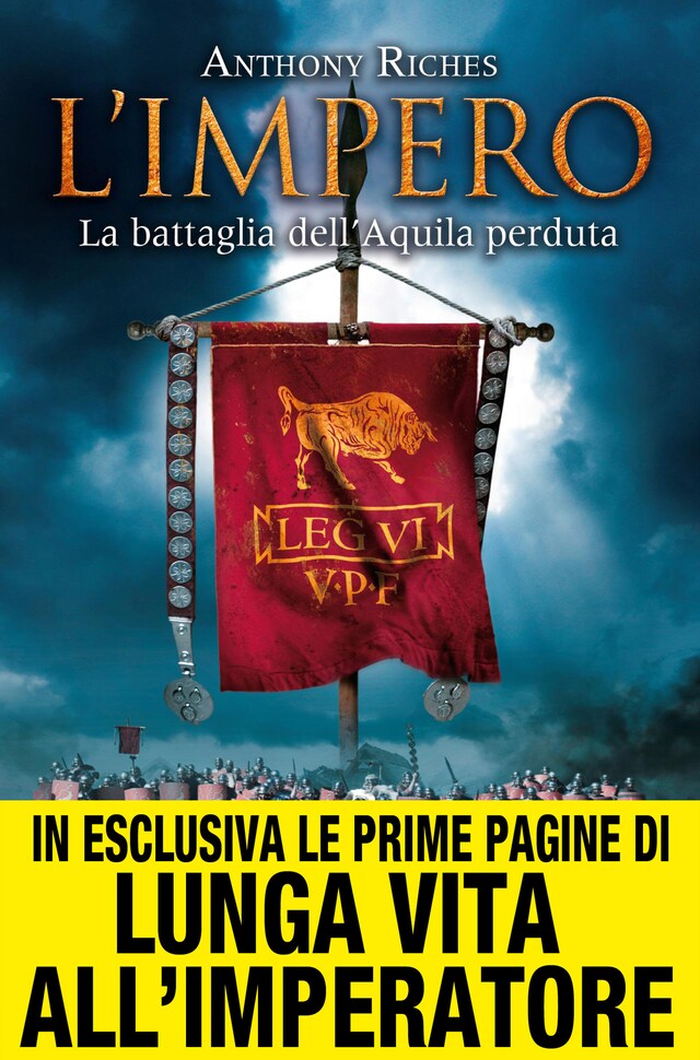 Bokomslag för L'impero. La battaglia dell'Aquila perduta