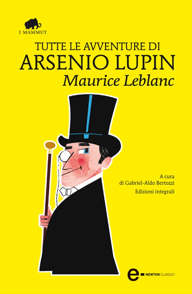 Book cover for Tutte le avventure di Arsenio Lupin