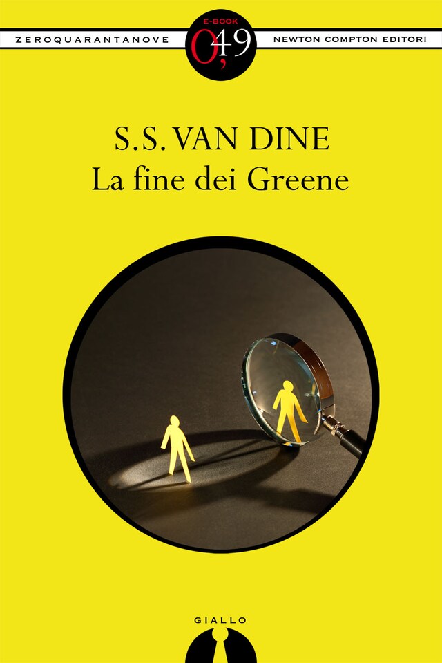 Book cover for La fine dei Greene