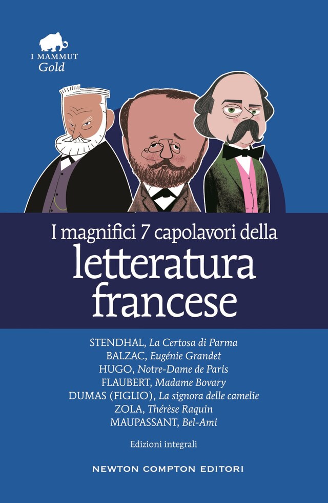 Okładka książki dla I magnifici 7 capolavori della letteratura francese