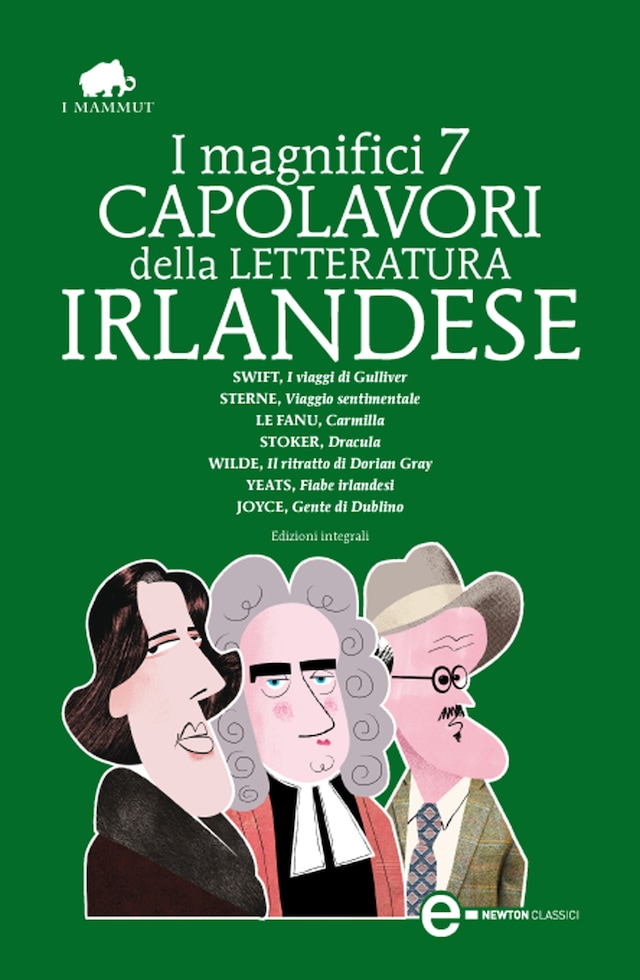 Book cover for I magnifici 7 capolavori della letteratura irlandese