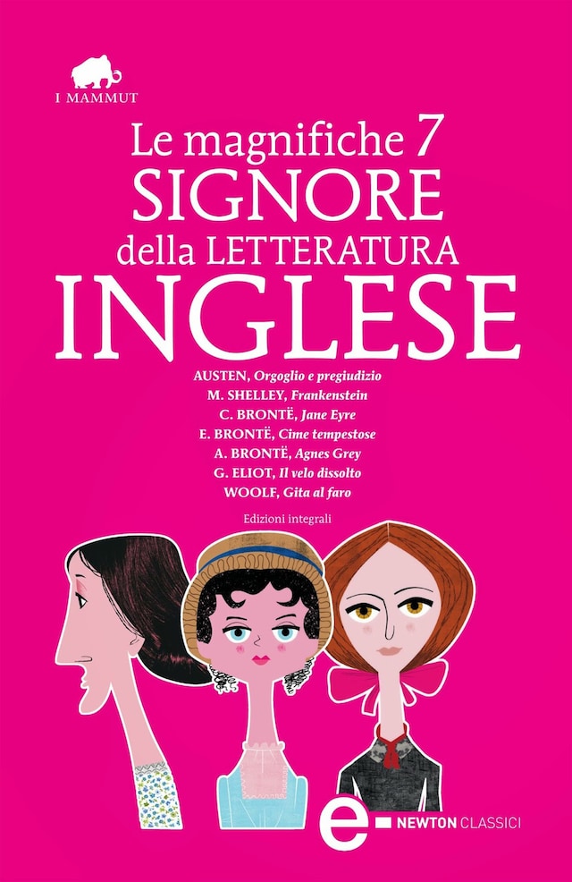 Book cover for Le magnifiche 7 signore della letteratura inglese