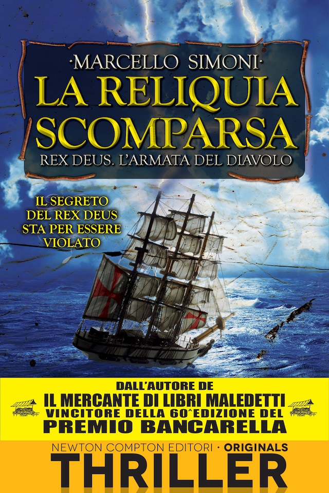 Book cover for La reliquia scomparsa. Rex Deus. L'armata del diavolo