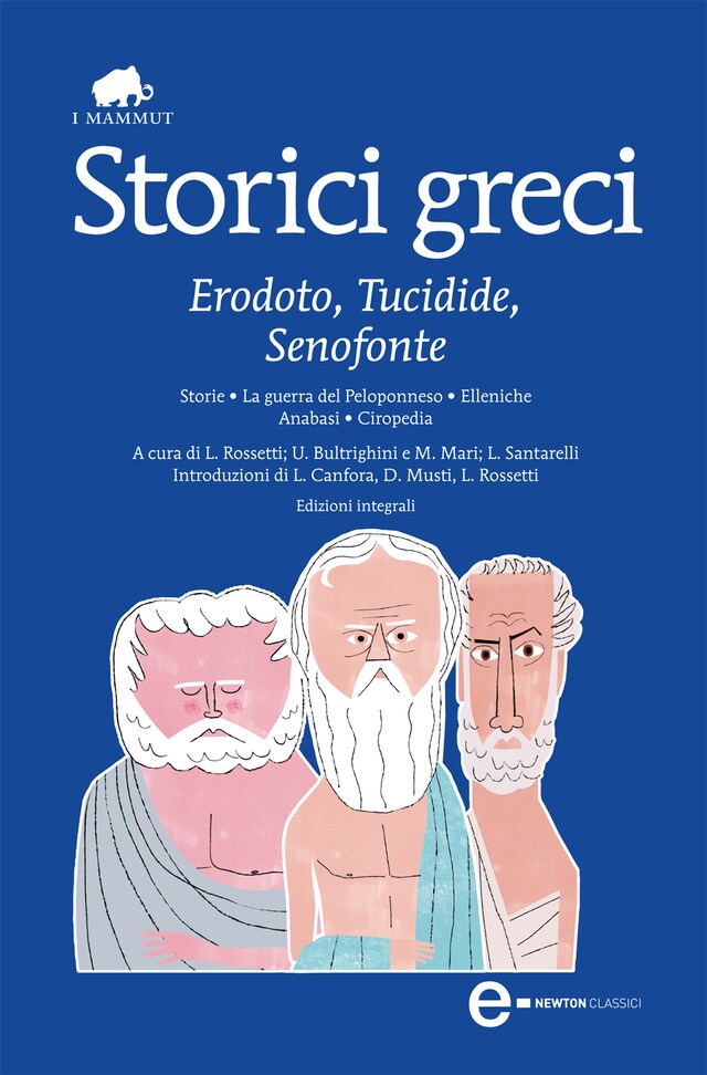 Book cover for Storici greci