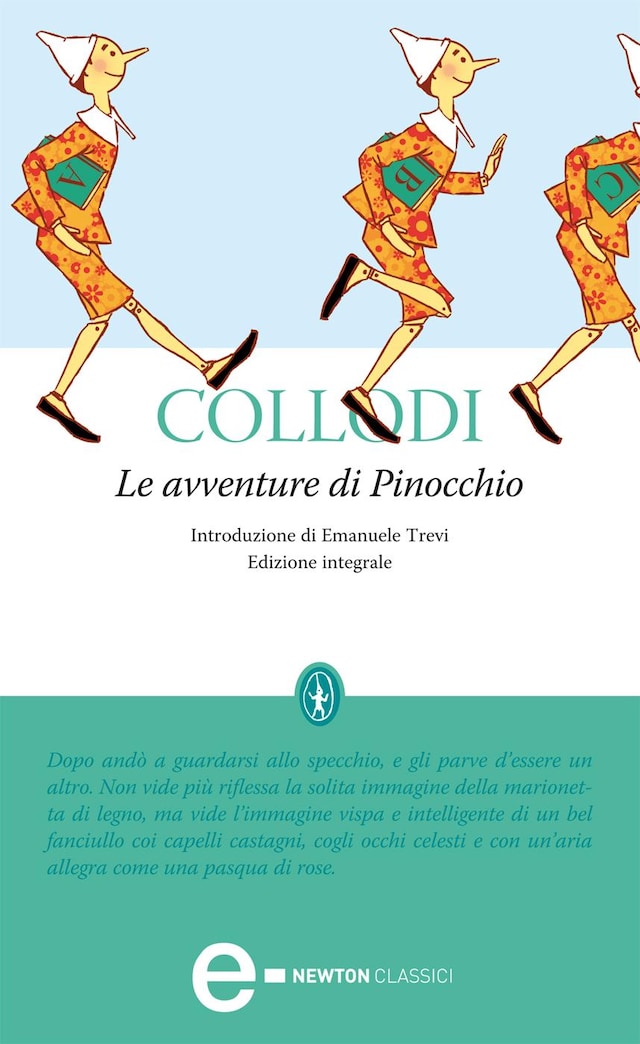 Book cover for Le avventure di Pinocchio