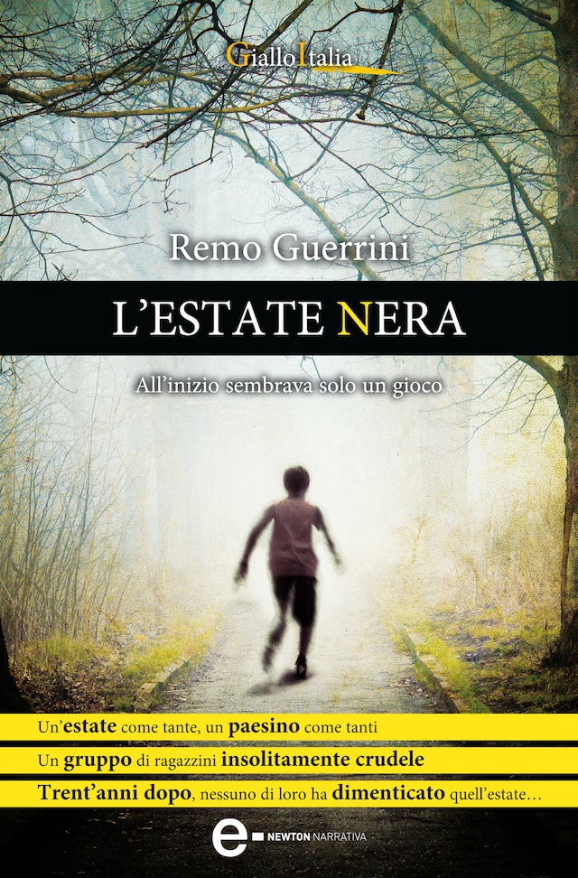 Book cover for L’estate nera