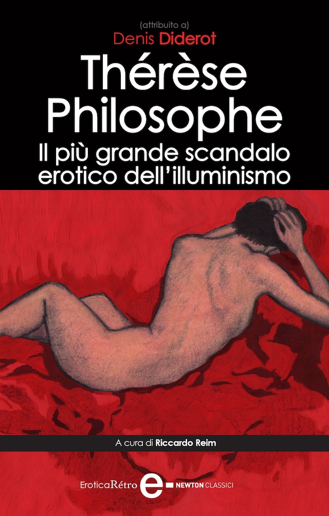 Book cover for Thérèse Philosophe. Il più grande scandalo erotico dell'illuminismo