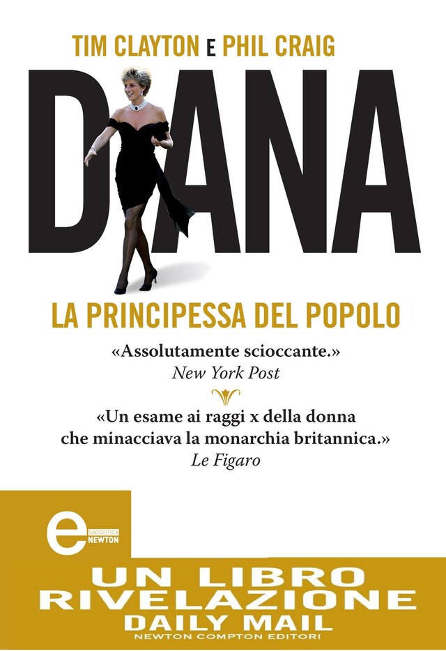 Book cover for Diana. La principessa del popolo