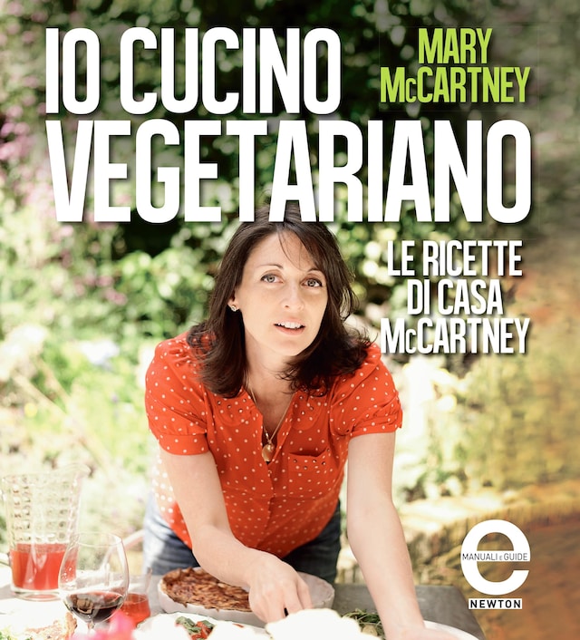 Kirjankansi teokselle Io cucino vegetariano. Le ricette di casa McCartney