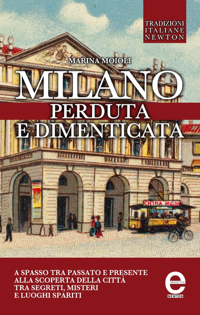Book cover for Milano perduta e dimenticata