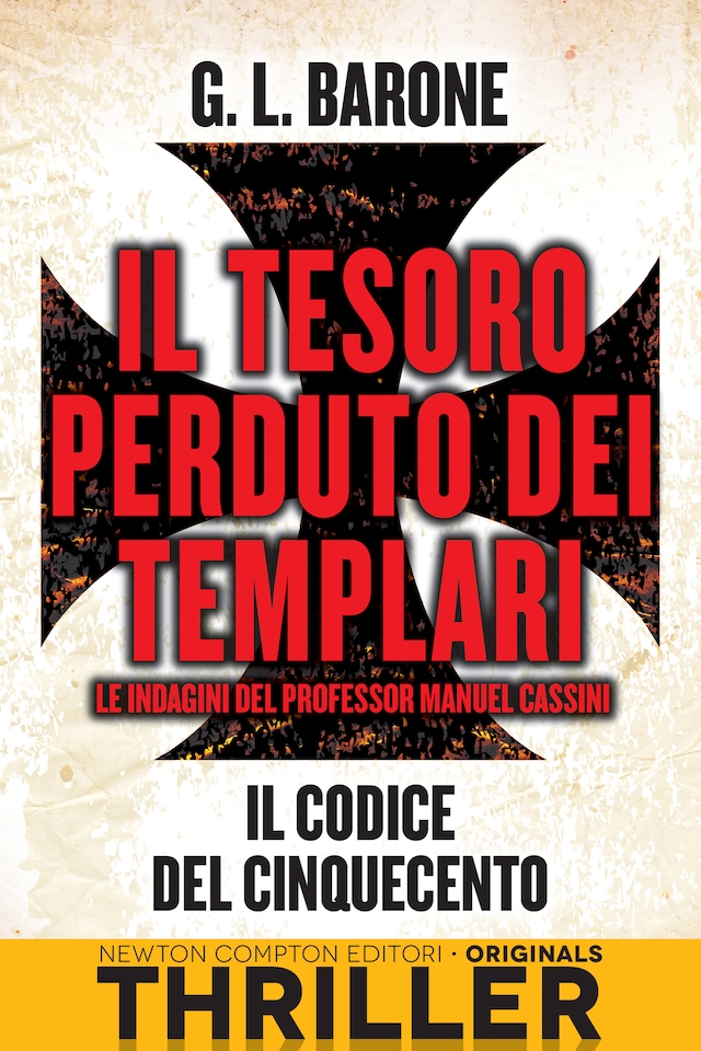 Book cover for Il tesoro perduto dei templari. Il codice del Cinquecento