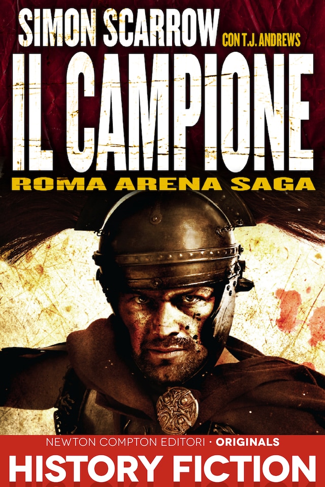 Book cover for Roma Arena Saga. Il campione