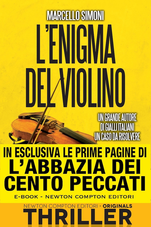 Buchcover für L'enigma del violino