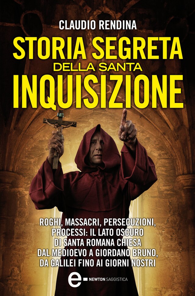 Kirjankansi teokselle Storia segreta della Santa Inquisizione