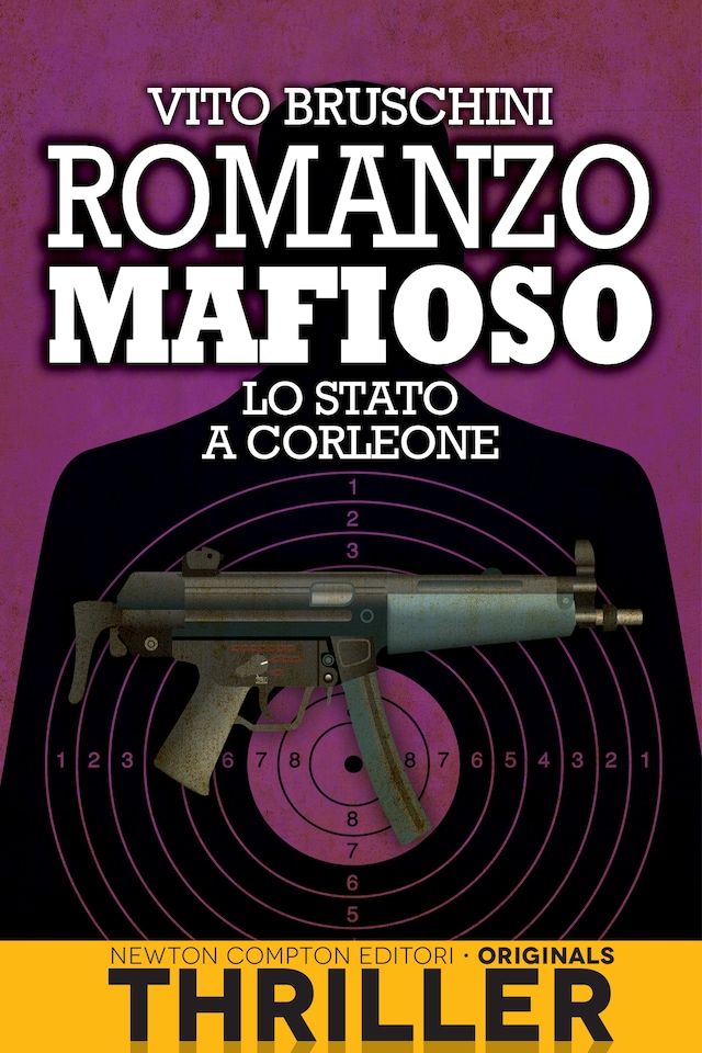 Book cover for Romanzo mafioso. Lo Stato a Corleone