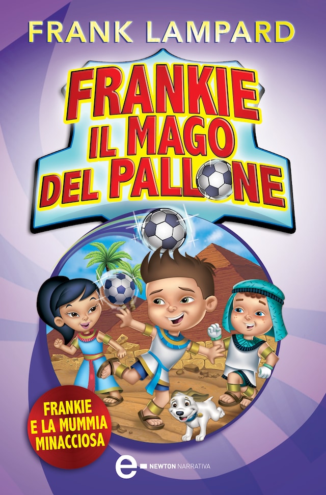 Buchcover für Frankie il mago del pallone. Frankie e la Mummia Minacciosa