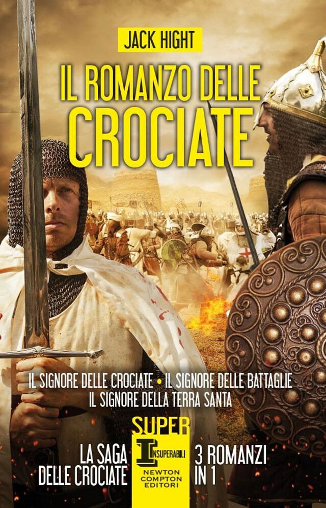 Copertina del libro per Il romanzo delle crociate