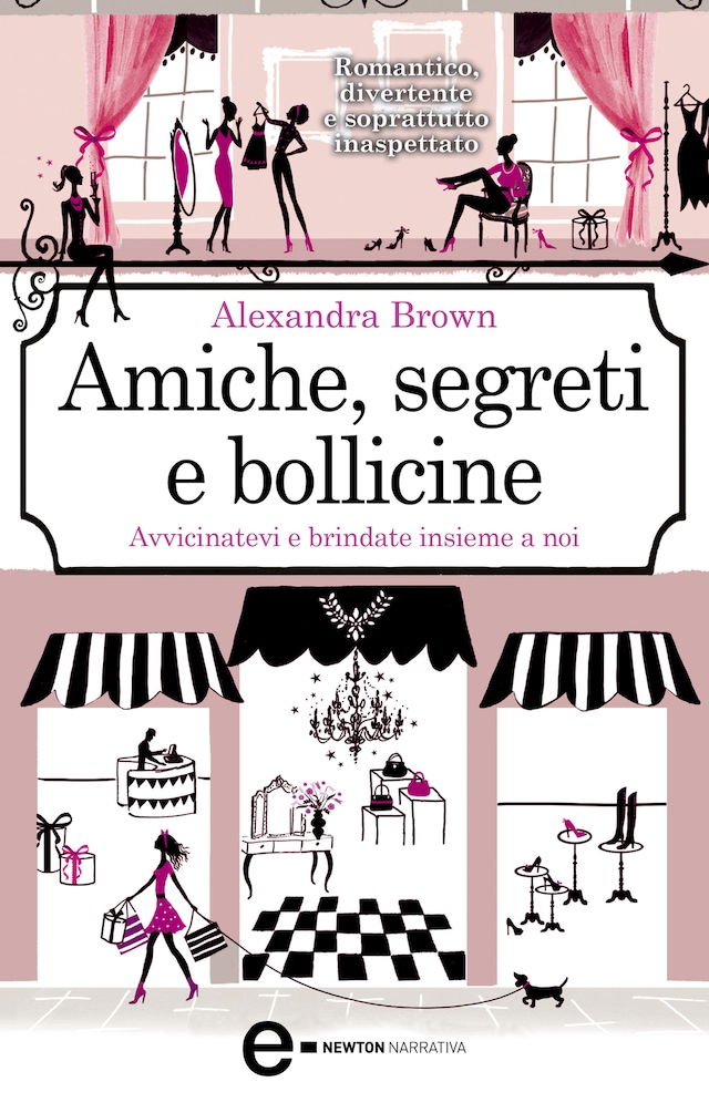 Book cover for Amiche, segreti e bollicine
