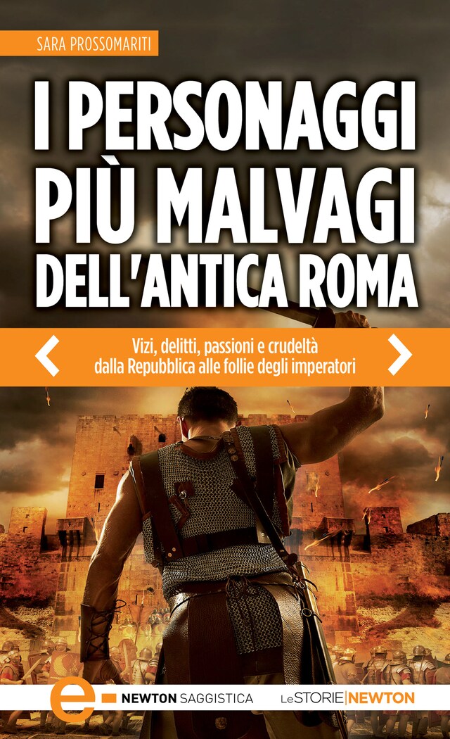 Book cover for I personaggi più malvagi dell'antica Roma