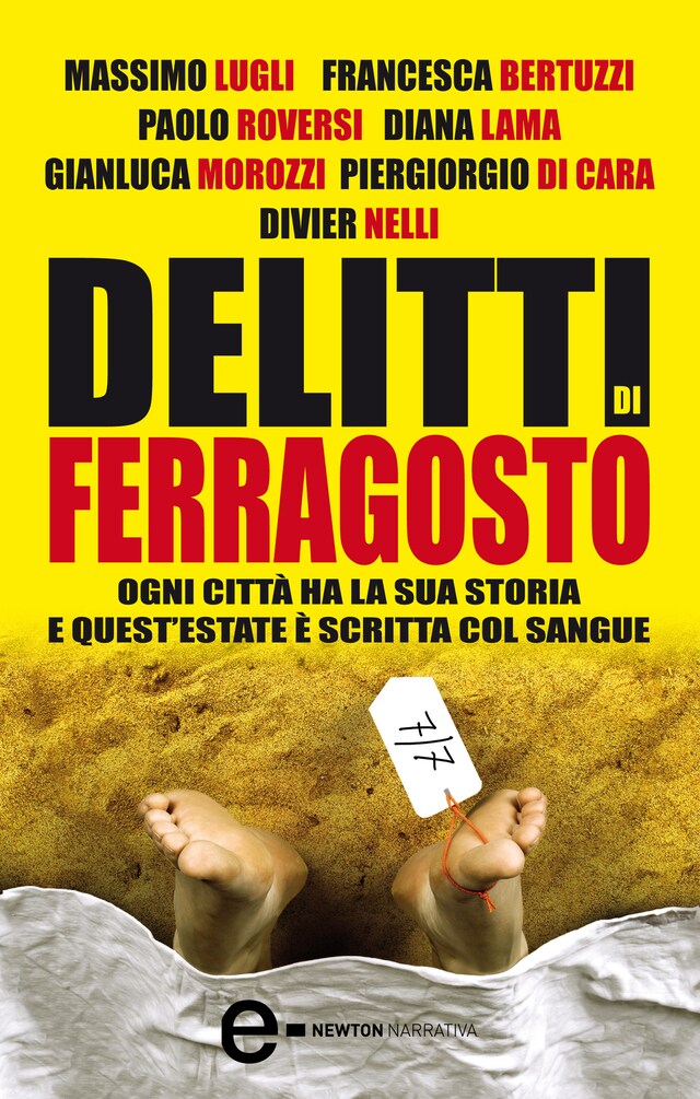 Buchcover für Delitti di ferragosto